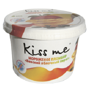 Карт. ст. 125/12 "Kiss me" пломбир "Венский яблочный пирог"